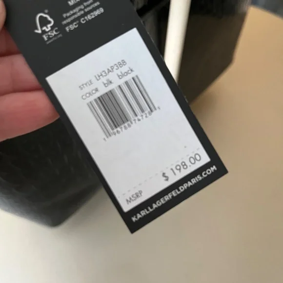 Karl Lagerfeld Tote Paris Patent Leather - Picture 7 of 10